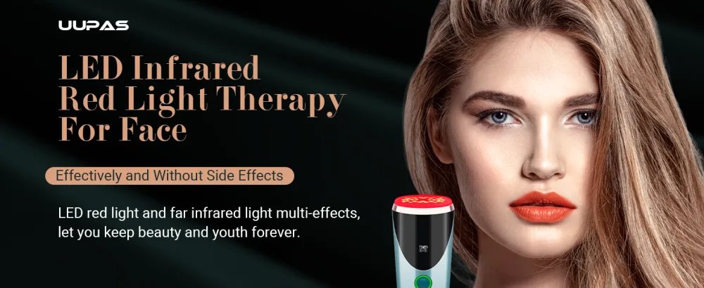 Red Light Therapy for Face - UUPAS LED Infrared Red Facial Light Therapy Device - product information 8