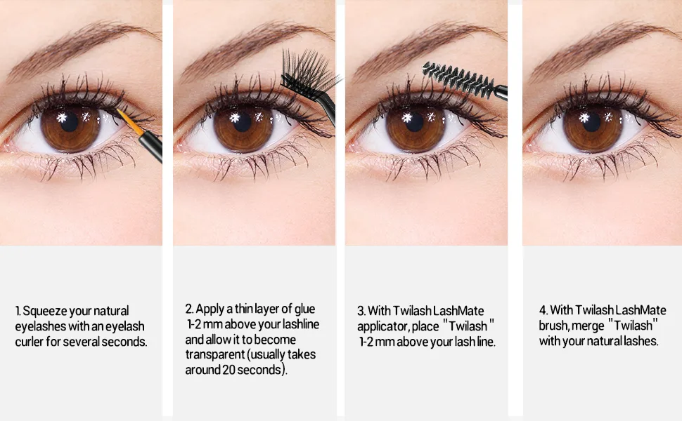 Lash Clusters C Curl  DIY Lash Extension  False Eyelashes Natural Look  Fluffy Lashes  Individual Lashes Set  12 Lash Clusters Mixed Length  Lightweight  Comfortable  Reusable (12mm-DANDELION) - product information 5