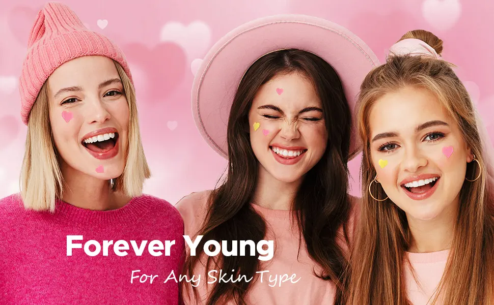 LitBear Acne Patch Pimple Patch  Pink & Yellow Heart Shaped Acne Absorbing Cover Patch  Hydrocolloid Acne Patches For Face Zit Patch Acne Dots  Tea Tree Oil + Centella  112 Patches  14mm & 10mm - pimple patches