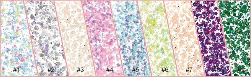 Face Glitter Gel  3 Jars Holographic Chunky Glitter Makeup for Body  Hair  Face  Nail  Eyeshadow  Long Lasting and Waterproof Mermaid Sequins Shimmer Liquid Glitter (Set C) - product information 3
