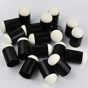 30 Pcs Craft Finger Sponge Daubers Drawing Project Finger Painting Sponge Set for Card Making  Painting  Stamping  Ink - Painting Sponge Set