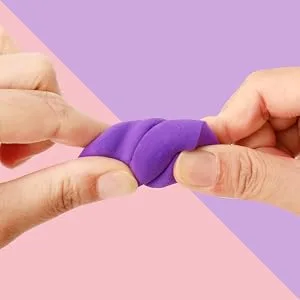 2Pcs Makeup Sponges Foundation Blending Beauty Sponge with Face Scrubber  Dry & Wet Use for Powder Cream or Liquid Application  Multicolor Makeup Blender Set 2 Pcs-A - 2 Makeup Sponge Blender &1 Face Scrubber
