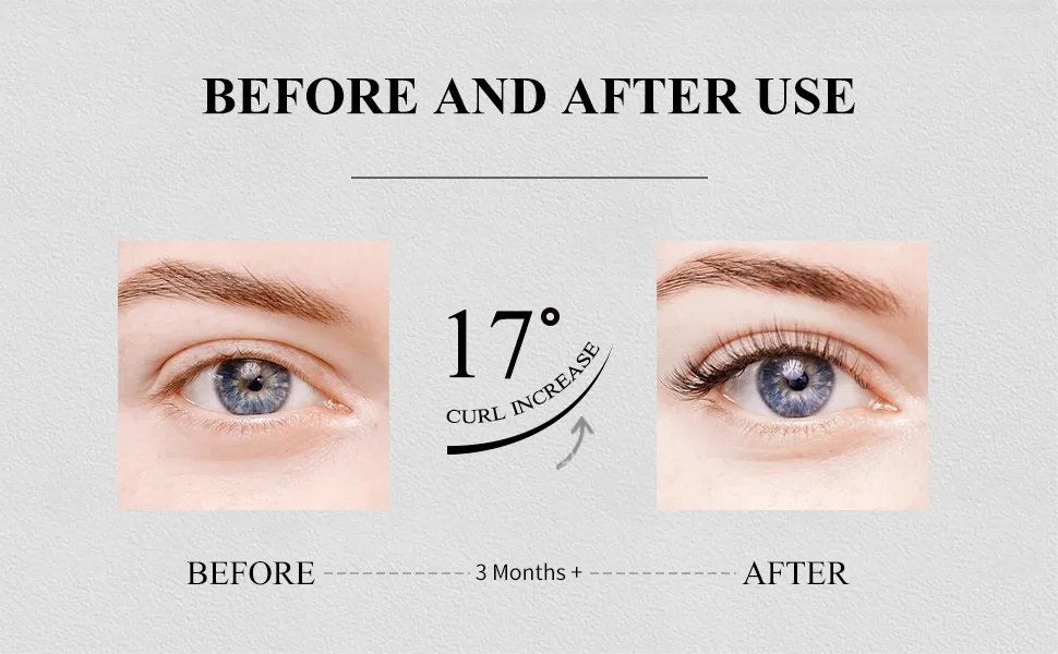 Eyelash Growth Serum  BREYLEE Lash Serum for Eyelash Growth  Eyelash Serum  Lash Boost Serum  Eyelash Conditioner for Longer  Fuller  & Thicker Lashes (Silver  3ML/ 0.1 Fl. Oz) - product information 4