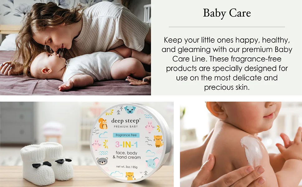 Sprayable Diaper Cream (spray  3 oz) Spray 3 Ounce - Deep Steep Baby Care Line- Keep Your Little Ones Happy