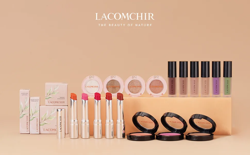 LACOMCHIR Blush Makeup Matte Powder Blush Face Makeup High Impact Buildable Lightweight Contours Cheeks Cruelty Free Vegan 0.16oz -03 - cruelty free vegan