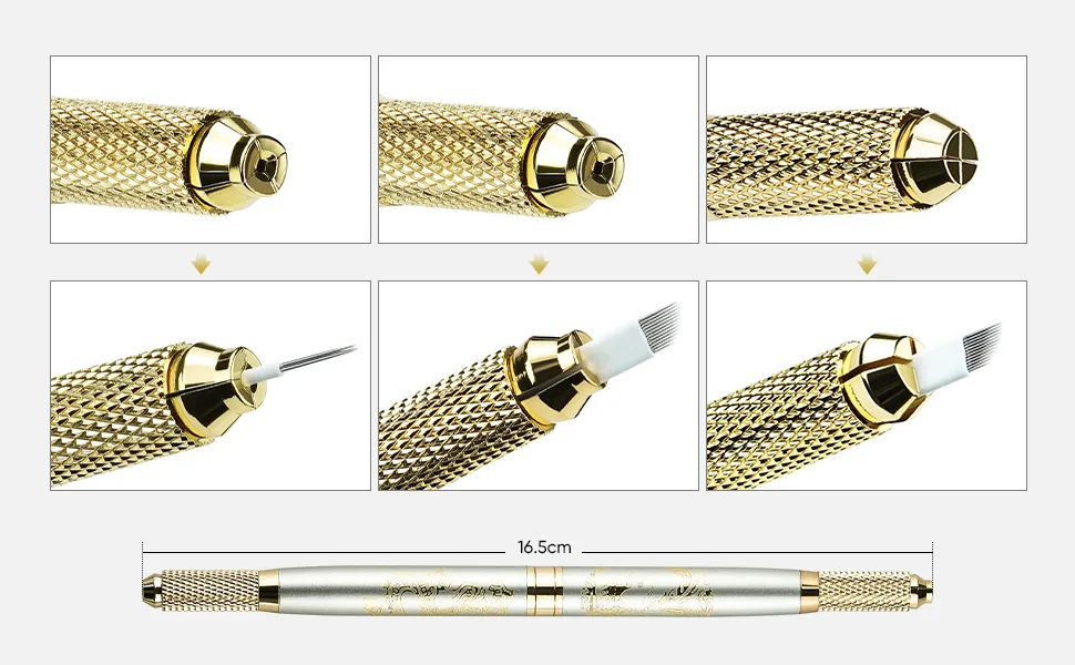 Microblading Supplies  Mokohoa Microblading Kit with Eyebrow Mapping Kit Microblading Pen Microblade Eyebrow Pen Brow Mapping Kit de Maquillaje PMU Supplies Brow Daddy Pigment for Beginners & Artist - microblading kit