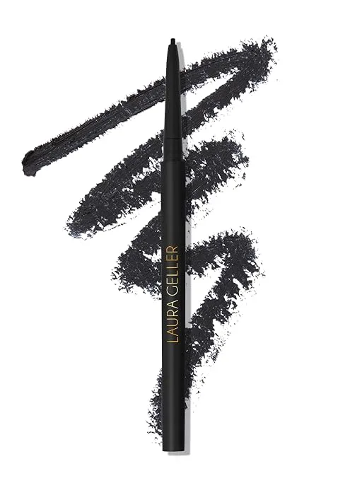 LAURA GELLER NEW YORK INKcredible Precision Gel Eyeliner - Blackbird - Waterproof - Retractable Eyeliner - Ultra-Thin Tip 09 Blackbird - Ultra-Thin Tip - INKcredible