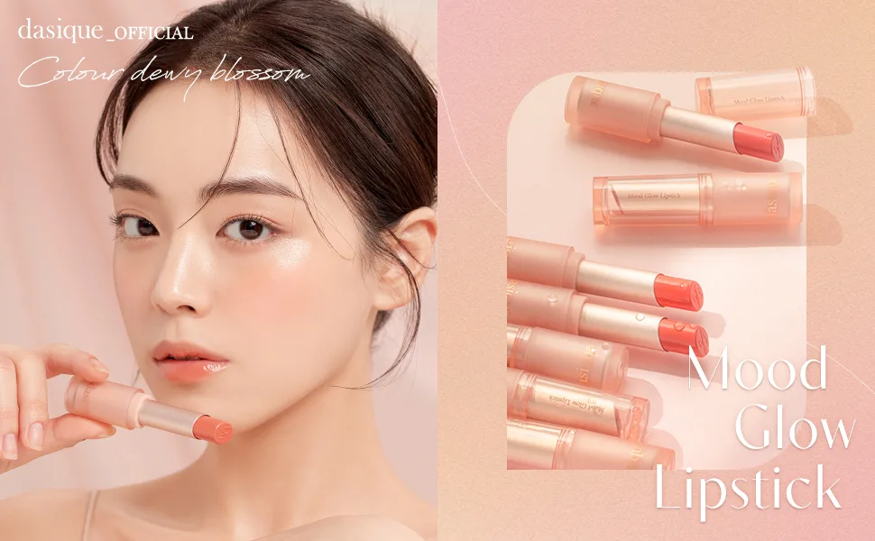 Dasique Mood Glow Lipstick 08 Cherry Drop - dasique mood glow lipstick