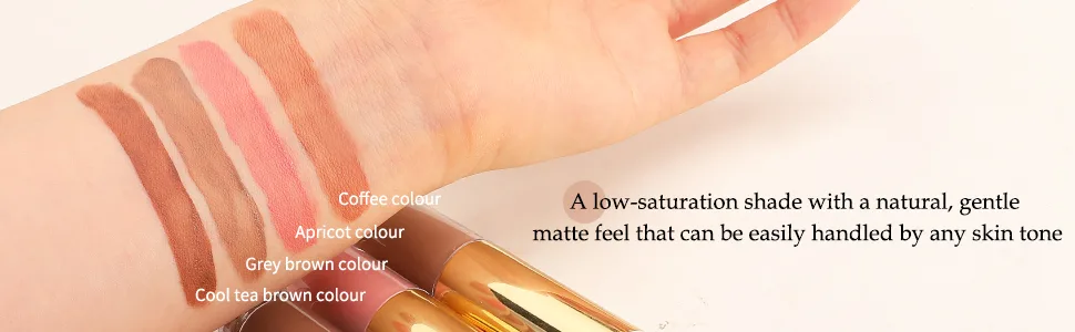 Boobeen Liquid Matte Eyeshadow  Long Lasting Waterproof Liquid EyeShadow  Velvet Matte Cream Eyeshadow  Neutral Nude Eyeshadow Makeup 06 - liquid matte eyeshadow naked cream eye shadow primer neutral eyeshadow makeup waterproof