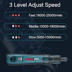 USB Cordless Electric Engraving Pen Kit  Mini 3-Speed Rotary Etching Machine Engraving Jewelry Leather Wood Glass 42pcs Engraver Tools for Metal with 30 Bits&Stencil - engraving tool