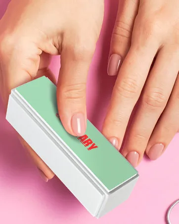 Professional Disposable Zebra Nail Files 100/180 Grit 5 Double Sided Emery Board Manicure Pedicure Tools 50Pcs - product information 14