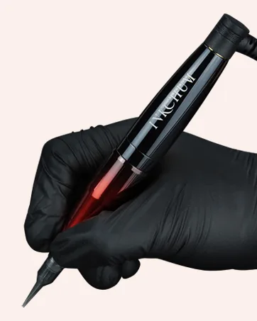 INKCHUM Microblading Supplies Permanent Makeup Machine Black - wireless tattoo machine