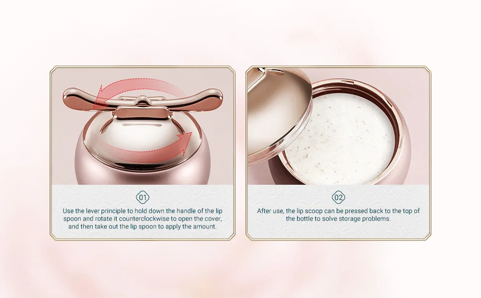 FLORASIS Herbal Care Hydrating Lip Scrub - how to use