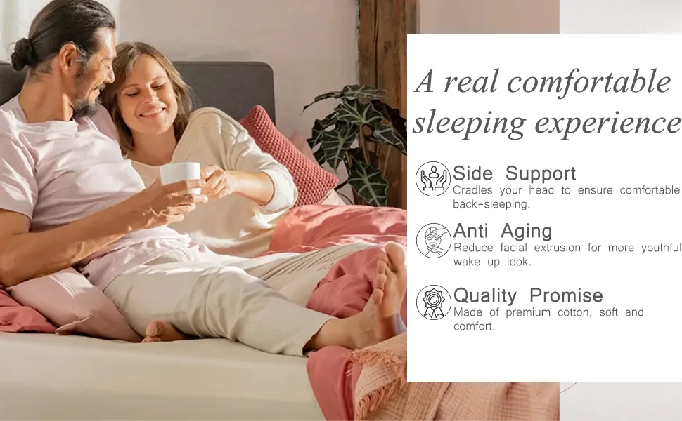 Beauty Pillow  Anti Wrinkle & Anti Aging Back Sleep Training Pillow  Wrinkle Prevention Pillow to Sleep on Back  Head Positioning Pillow  Post Surgery Pillows Support for Sleeping Upright Pink - product information 4