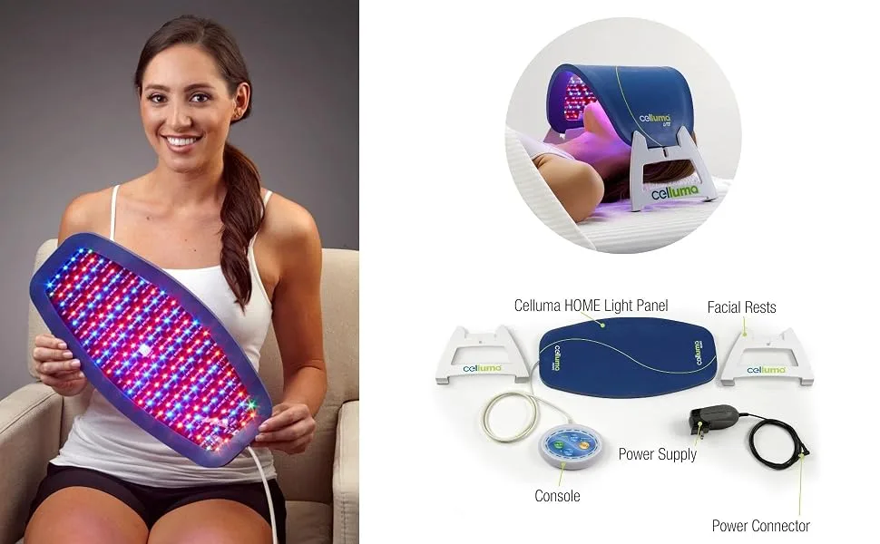 Celluma CLEAR | LED Light Therapy For Acne On The Face  Chest  Shoulders and Back - Product