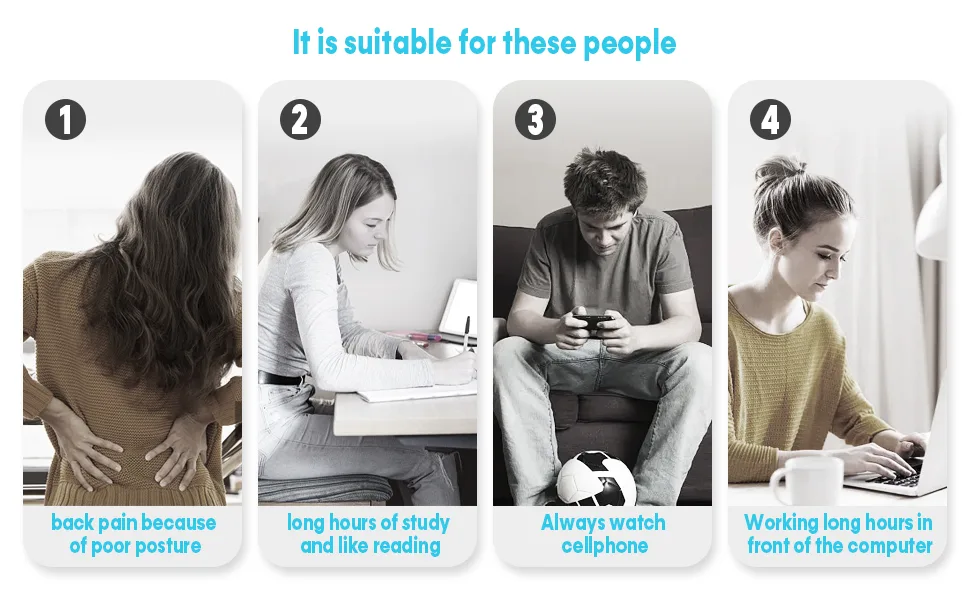 Posture Corrector for Women and Men   Back Brace Adjustable Upper Posture Support  Shoulder Posture Brace  Back Support Comfortable Back Straightener Support for Clavicle Support and Providing Pain Relief from Neck Back ... - New Back Brace -3