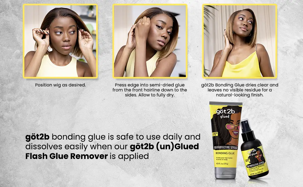 Got2B Glued Bonding Glue  6 oz - got2b How to Apply
