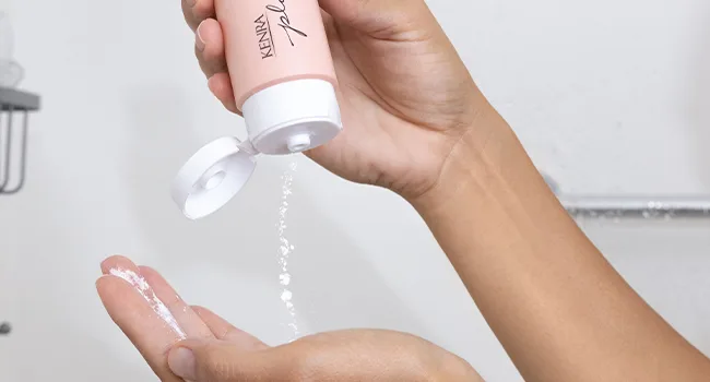 Kenra Platinum Simply Add Water Shampoo | Airy Volume Powder Cleanser | 2 oz. - saw shampoo