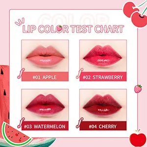 Dulele 4 Pcs Hydrating Lip Stain Tint Set  Velvet Matte Liquid Lipstick  Long Lasting & Moisturizing Smooth Lip Gloss Lip Cheeks and Eyes - product information 27