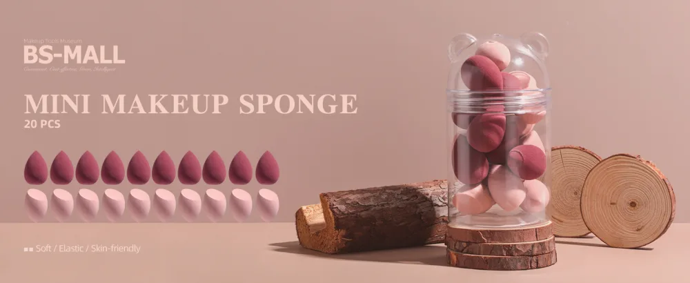 Makeup Sponge Set BS-MALL 20 Pcs Mini Blender Sponges for Liquid  Cream  and Powder (APink) - product information 25