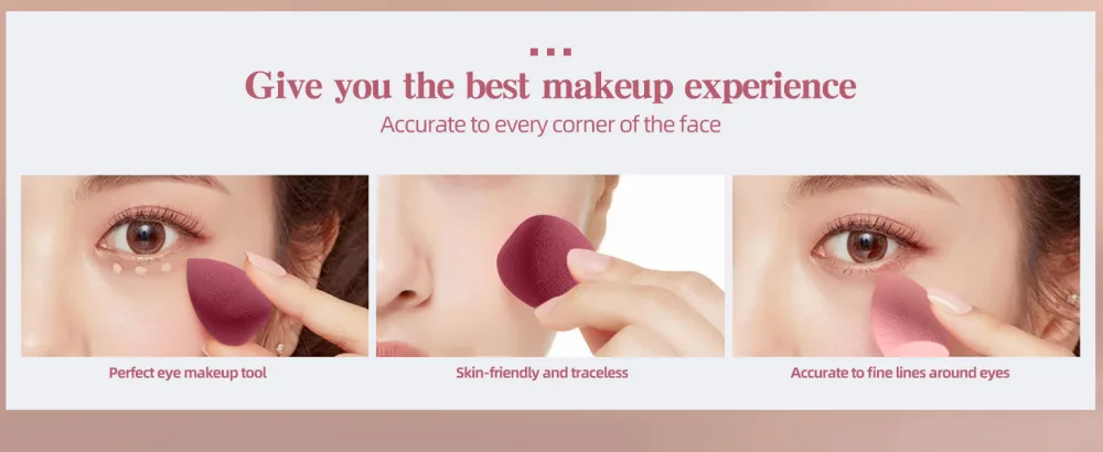 Makeup Sponge Set BS-MALL 20 Pcs Mini Blender Sponges for Liquid  Cream  and Powder (APink) - product information 26