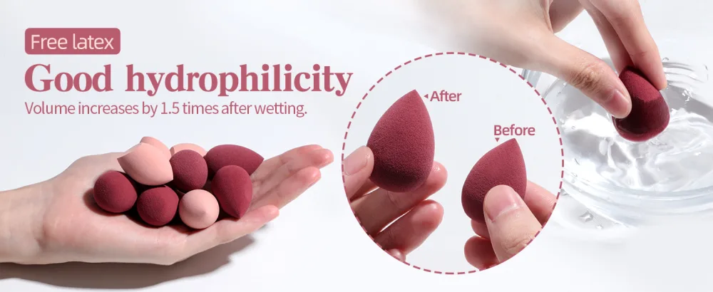 Makeup Sponge Set BS-MALL 20 Pcs Mini Blender Sponges for Liquid  Cream  and Powder (APink) - product information 28