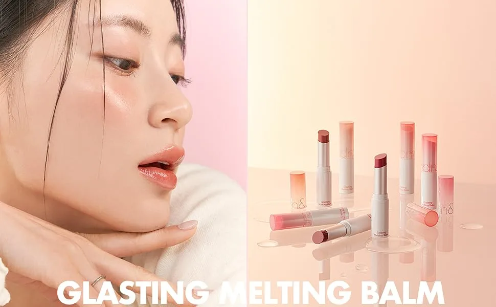 rom&nd Glasting Melting Balm 3.5g  05 NOUGAT SAND  Glossy  Pump Lips  Moisture  Translucent  Water Bomb  High Pigmented  Vegan - product information 1