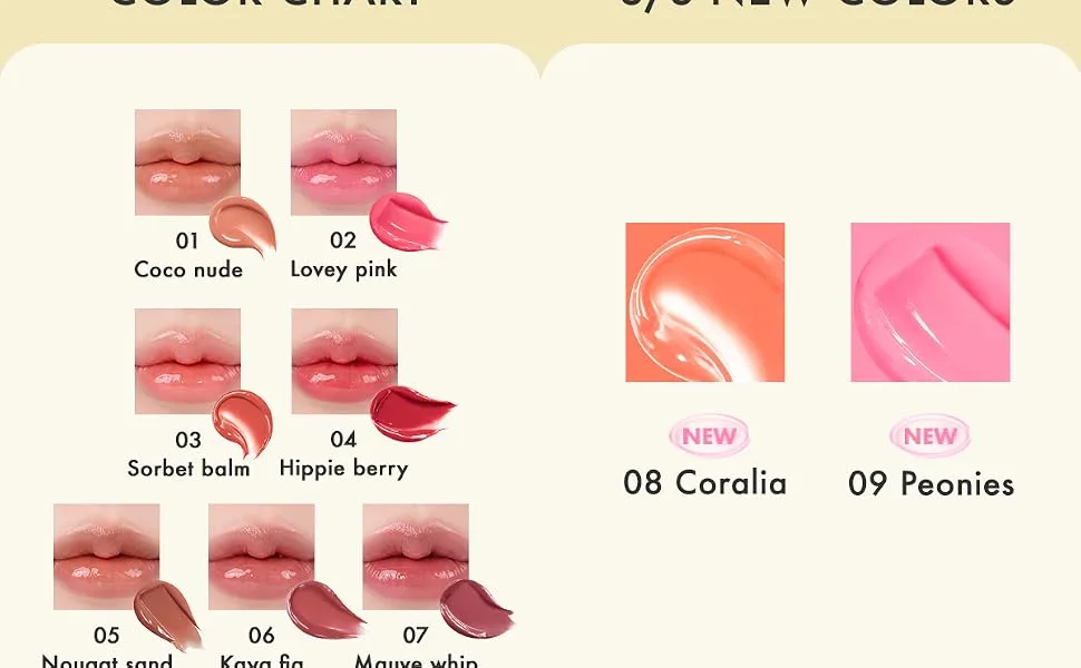 rom&nd Glasting Melting Balm 3.5g  01 COCO NUDE  Glossy  Pump Lips  Moisture  Translucent  Water Bomb  High Pigmented  Vegan - product information 4