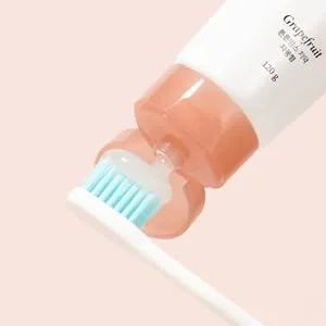 TNTN MOM'S Grapefruits Toothpaste (1ea) & Ultra fine Toothbrush (2ea) Set for Pregnant Women - toothbrush