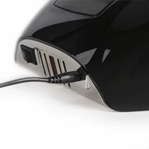 90W Professional Wireless Cordless Rechargeable UV LED Nail Lamp Nail Lamp Gel Nail Curing Dryer Light for Nails with 45 Beads 4 Timer Setting LCD Display Nail Polish Machine (Black) - Gel Nail
