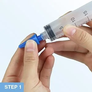 TopQuaFocus Ear Wax Removal Ear Cleaning Kit Cleaner Irrigation Flusher Tool Good Silicone Nozzle Reusable Household Universal Cleaning Kit - product information 4