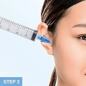 TopQuaFocus Ear Wax Removal Ear Cleaning Kit Cleaner Irrigation Flusher Tool Good Silicone Nozzle Reusable Household Universal Cleaning Kit - product information 6