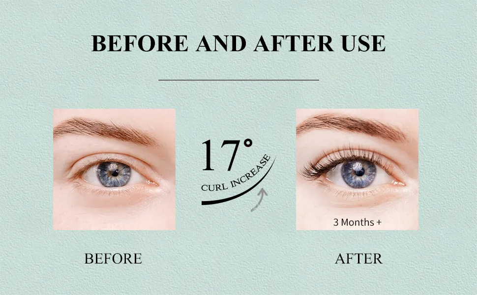 BREYLEE Eyelash Growth Solution Gold - Fuller & Longer Looking Eyelashes  Lash Enhancing Serum for Natural Lashes or Lash Extensions & Brows  Vegan & Cruelty-Free (3ML/ 0.1 Fl. Oz) - product information 3