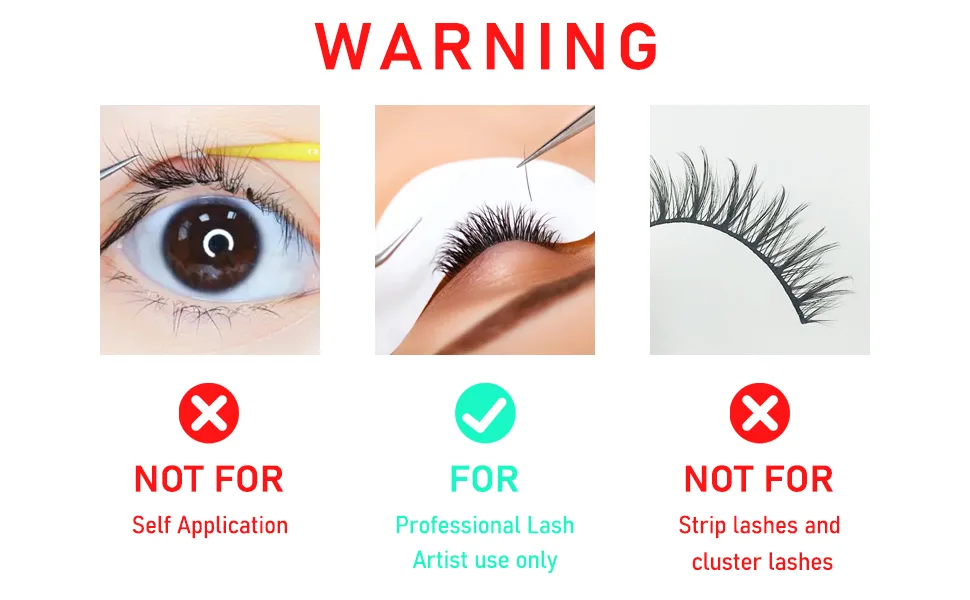 VEYES INC Eyelash Extension Glue 0.3 Sec Drying (0.17fl.oz / 5ml)/Up to 8 Weeks Retention Lash Adhesive for Extension Professional Use Only - glue