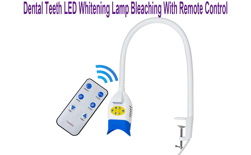 Teeth Whitening Light  Teeth LED Whitening Lamp Bleaching with Remote Control Blue/Red/Purple Light 3 Colors (US Warehouse) - Product
