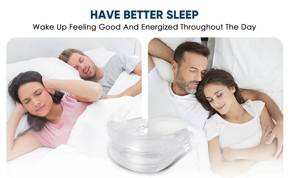 Anti-Snoring Mouthpiece Solution  Comfort Size (1)  Snoring Solution for a Better Night s Sleep  Clear White-222 - product information 4