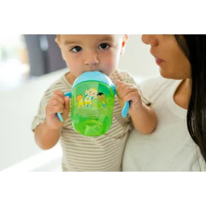 The First Years CoComelon Weighted Straw Cup   Bottle to Cup Transition Toddler Cups   7 Oz   6 Months and Up - image