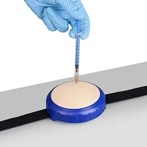 SimCoach Intramuscular Injection Training Pad  Injection Practice Kit for Nurses  Medical Students  Wearable Injection Pad for Medical Education Blue - product information 4