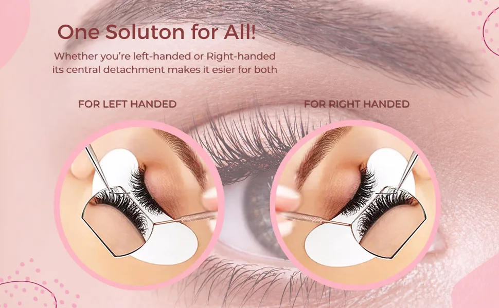 BUCICE Lash Mirror for Eyelash Extensions  Detachable Eyelash Mirror Stainless Steel Black Makeup Mirror Eyelash Extension Supplies - hand held mirror compact mirror for purses compact mirror travel mirror Eyelash Extension Mirror