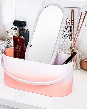 BUCICE Lash Mirror for Eyelash Extensions  Detachable Eyelash Mirror Stainless Steel Black Makeup Mirror Eyelash Extension Supplies - lighted makeup mirror travel magnifying mirror with light make up case with lighted mirror