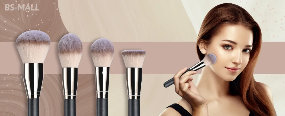 BS-MALL Makeup Brush Set 4 Pcs Premium Foundation Synthetic Powder Concealers Makeup Brushes Big Cosmetic Brushes - product information 25
