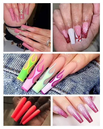 Practice Hand for Acrylic Nails Kit  Spohom Professional Nail Hand Practice Kit Full Set Flexible Movable Fake Nail Practice Hands Training Kits with 100pcs Nail Tips Never Fall Off for Nail Lovers Type A - band 3