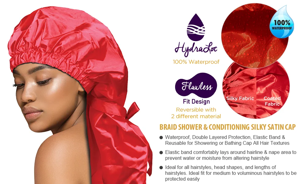DONNA SHOWER & CONDITIONING SATIN BRAID CAP MIDNIGHT - 82154_product_description_01