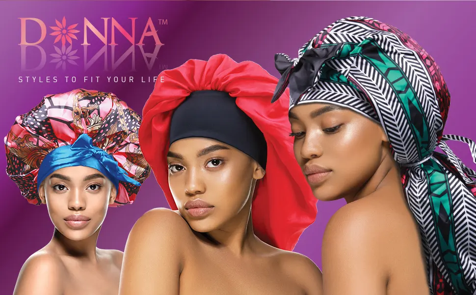 DONNA SHOWER & CONDITIONING SATIN BRAID CAP MIDNIGHT - Product_description_03