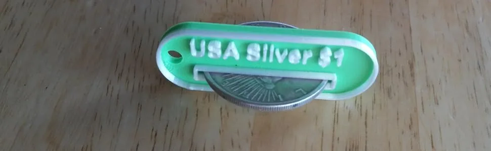 USA Silver Coin Tester (Morgan  Peace  Franklin  Kennedy  Liberty  Washington  Roosevelt  Mercury  Dollar  Half Dollar  Quarter  Dime) - Coin Tester