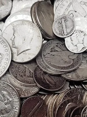 USA Silver Coin Tester (Morgan  Peace  Franklin  Kennedy  Liberty  Washington  Roosevelt  Mercury  Dollar  Half Dollar  Quarter  Dime) - USA Silver