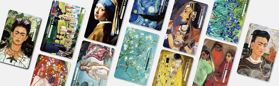 SILSTAR Professional Compact Card Mirror  Unbreakable Acrylic Makeup Mirror  Vanity Mirror for Wallet  Handheld Compact Pocket Mirror_Utagawa Hiroshige_Nihonbashi Bridge in Snowing 133 - mirror banner