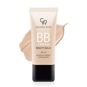 Golden Rose BB Cream Face Foundation  Instant Perfect Looking Skin  Tinted Moisturizer With Broad Spectrum UVA/UVB Sunscreen Spf 25  Matte Makeup (Fair) - BB Cream