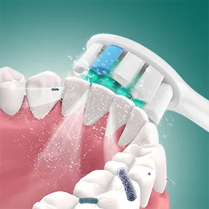 Replacement Toothbrush Head (with Protective Cover) for Philips Sonicare DiamondClean ProtectiveClean EasyClean FlexCare HealthyWhite C3 C1 C2 4100 5100 6100 HX9023 G2 Series - Deep cleaning of teeth