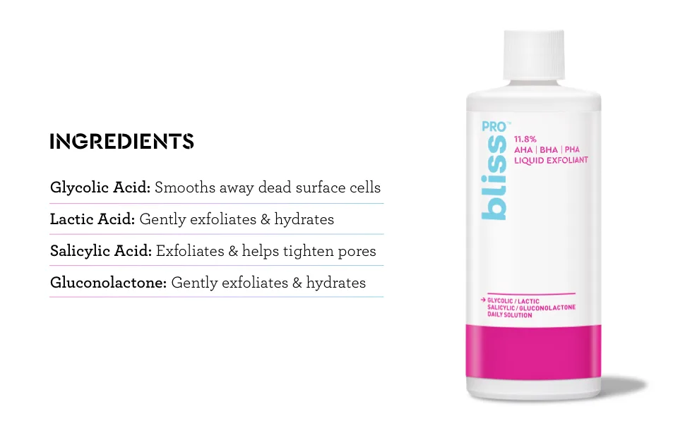 BlissPro  Liquid Exfoliant - Bliss Pro Liquid Exfoliant